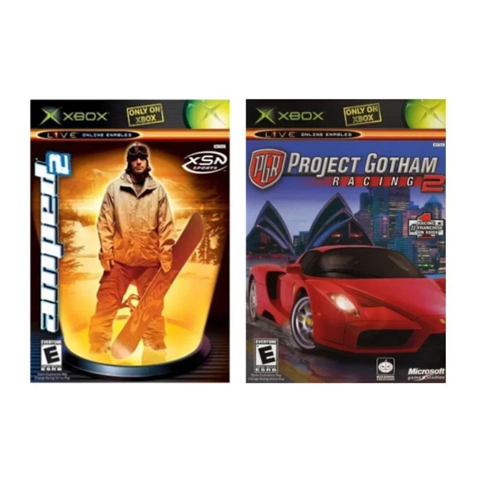 Bundle of 2 Xbox Games - Amped 2 and Project Gotham Racing
